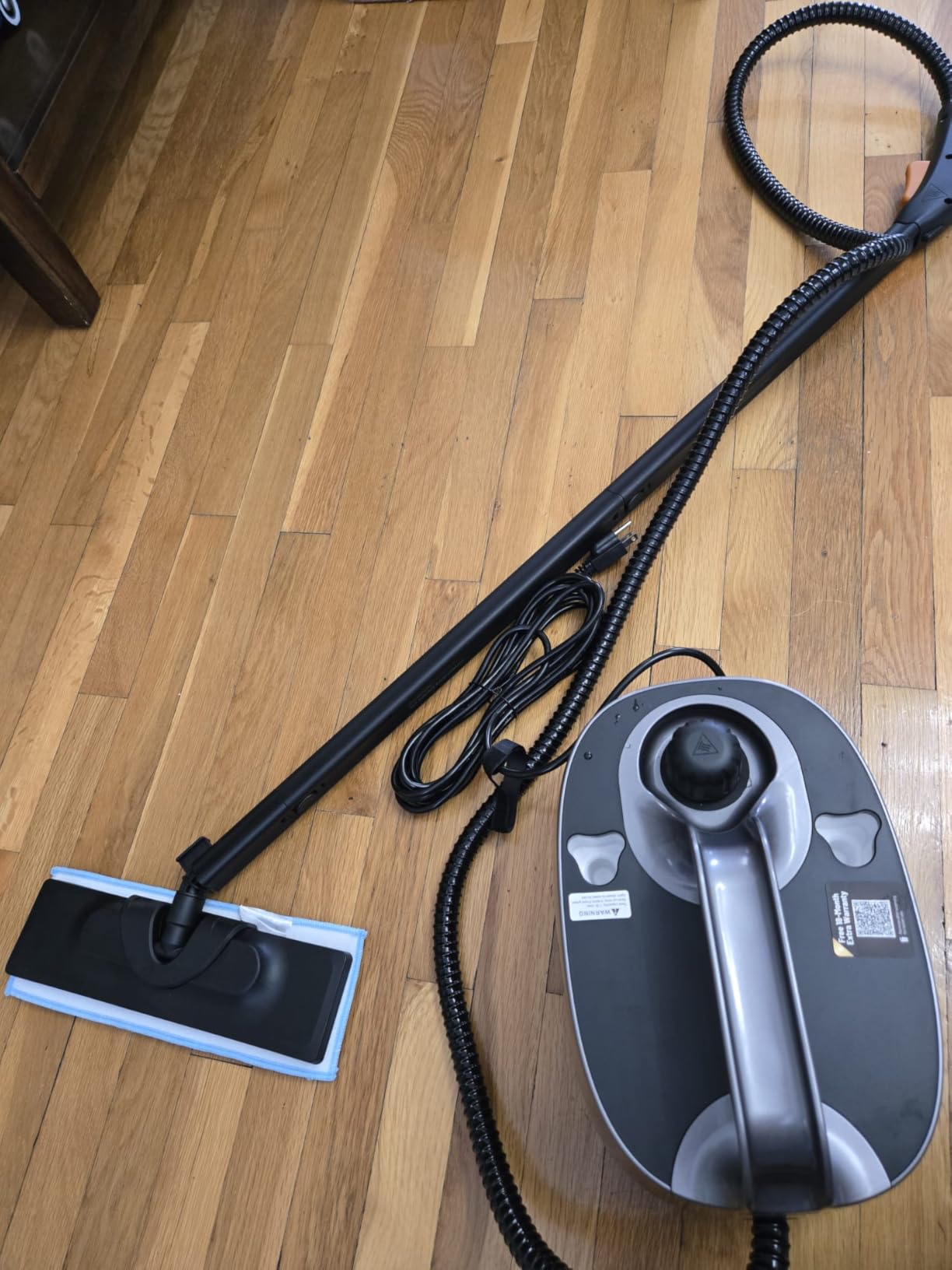 Aspiron Steam Cleaner, 293°F 58 PSI High Pressure Handheld Steam Mop | Multipurpose 21 Attachments for Home Use, 50Oz Capacity, Heavy Duty Steamer for Carpets, Floors, Cars, Tiles, Crack customer photo 2