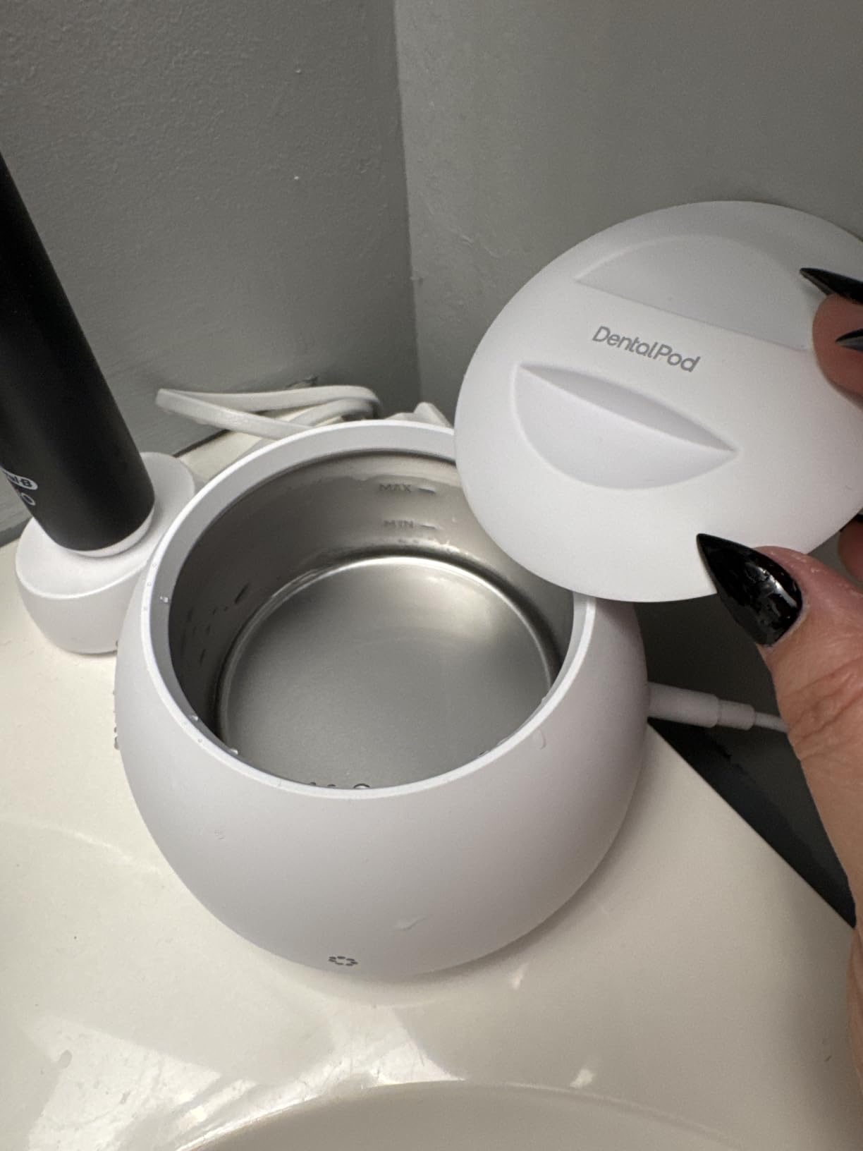 Zima Dental Pod: Ultrasonic Cleaner Machine for Retainers, Aligners, Mouth Guards, Night Guards, Dentures & Braces. Award Winning, Engineered for Oral Appliances customer photo 1