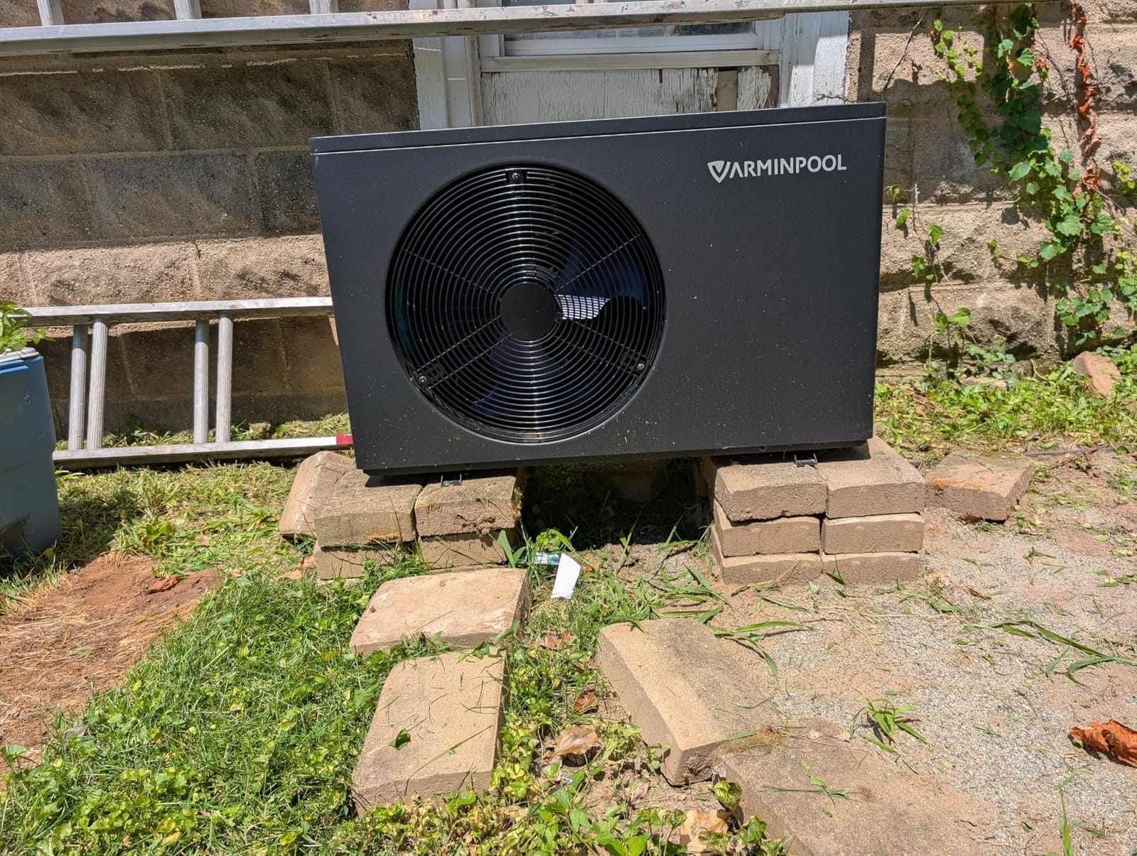 Pool Heat Pump 18450 BTU, 110V Electric Pool Heater for Above Ground Pools up to 6000 Gallons, Energy Efficient Heat Pump Pool Heater with WiFi Control, Titanium Heat Exchanger- V5 customer photo 2