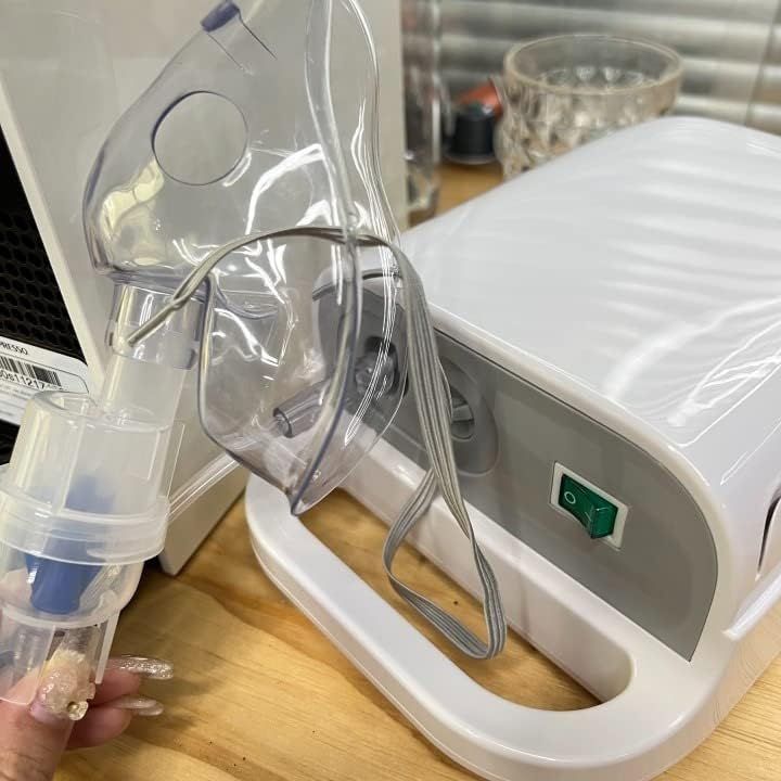 Nebulizer Machine for Adults & Kids with Mouthpiece and Mask, Desktop Compressor & Jet for Home Use-LUE-CNB69025-0724-4019 customer photo 2