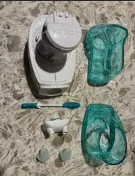Naväge Advanced Nose Cleaner - Powered Suction Nasal Irrigation System | Sinus & Nasal Rinse, USB-C Rechargeable, 3 Comfort Settings, 20 SaltPods & Premium Air-Dry Mat Included customer photo 1
