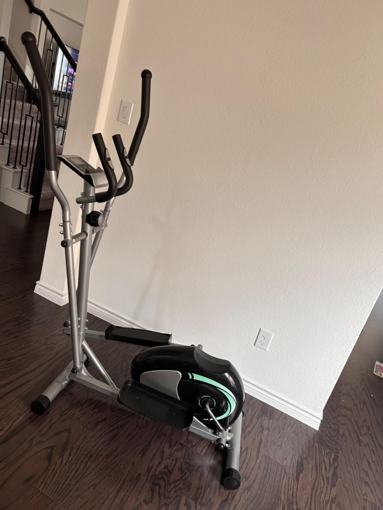 Dripex Elliptical Exercise Machine, Magnetic Elliptical Trainer for Home | 16 Resistance Levels, 14.3
