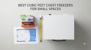 best cubic feet chest freezers for small spaces