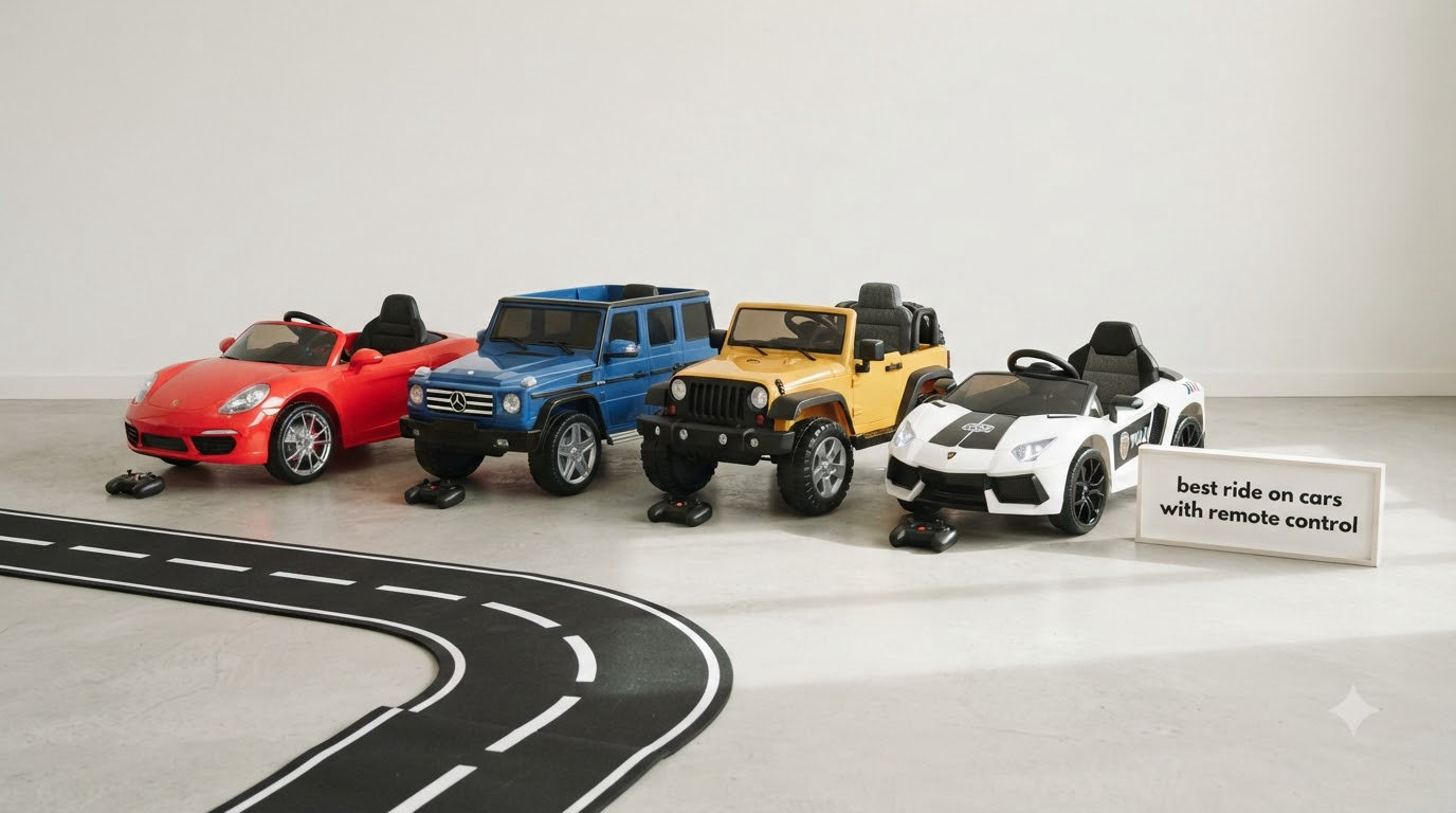 best ride on cars with remote control