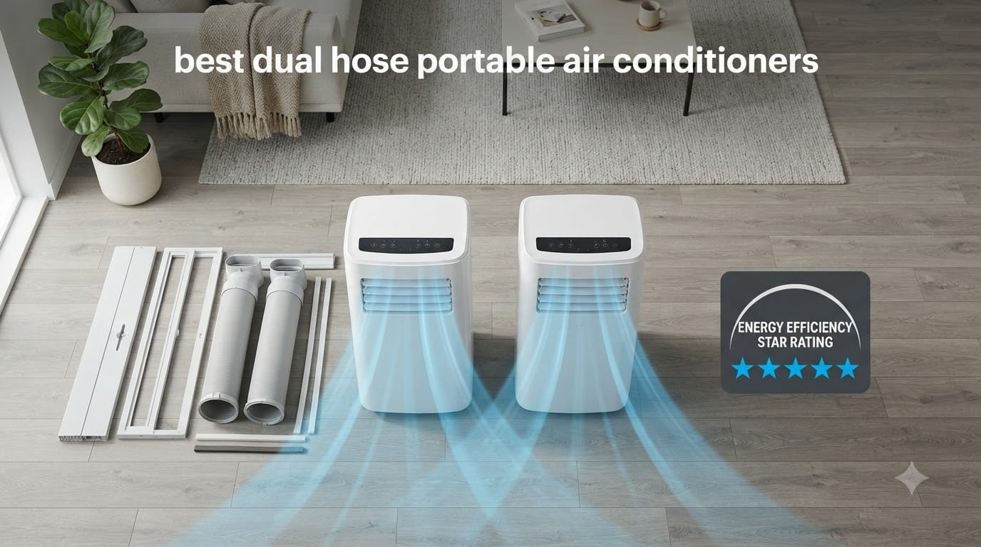 best dual hose portable air conditioners