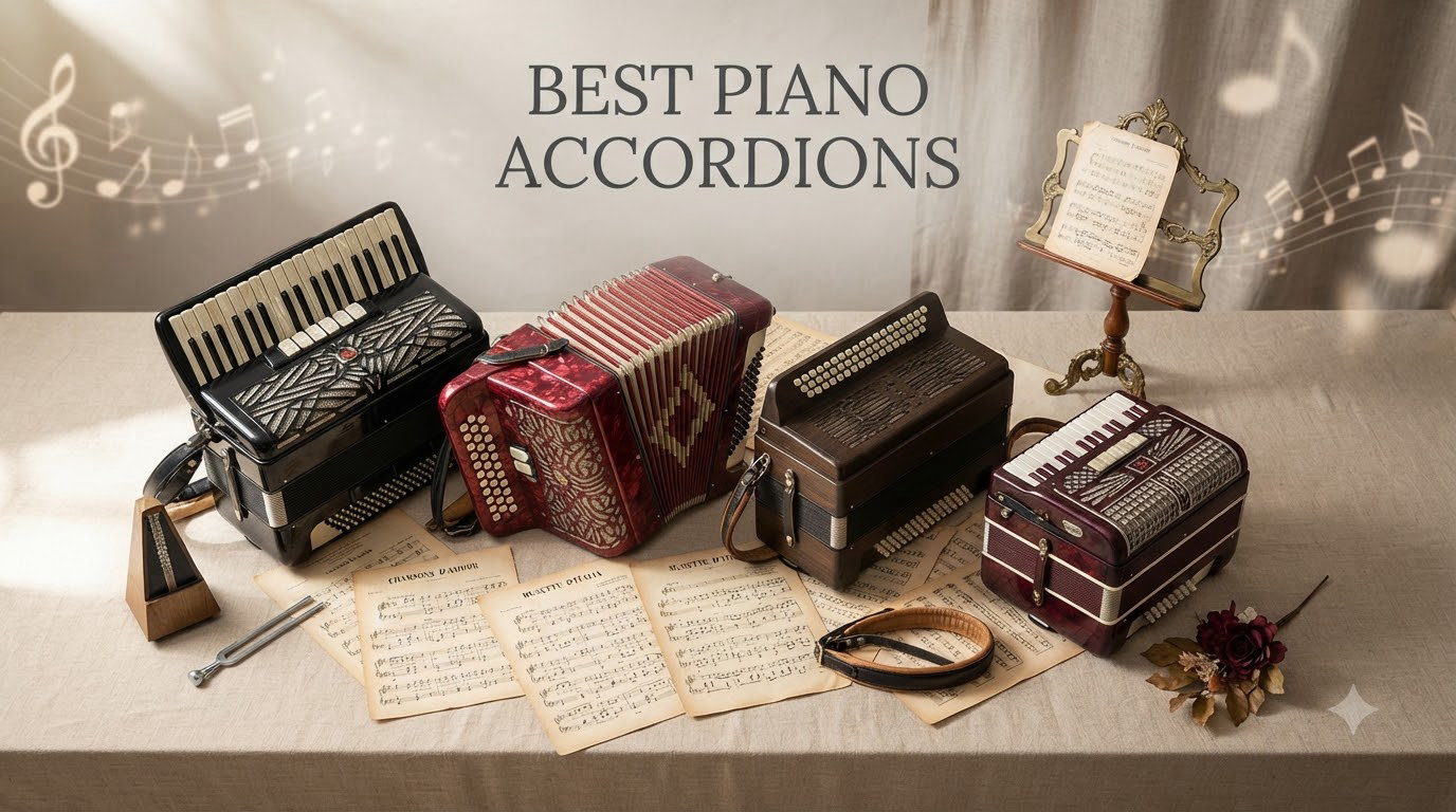 best piano accordions