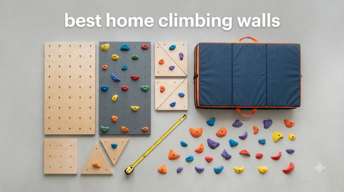 best home climbing walls