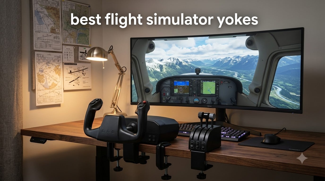 best flight simulator yokes