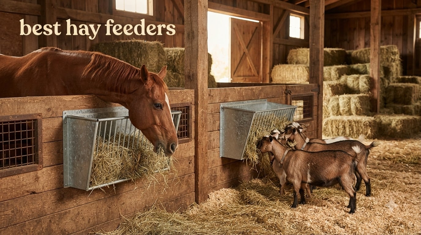 best hay feeders