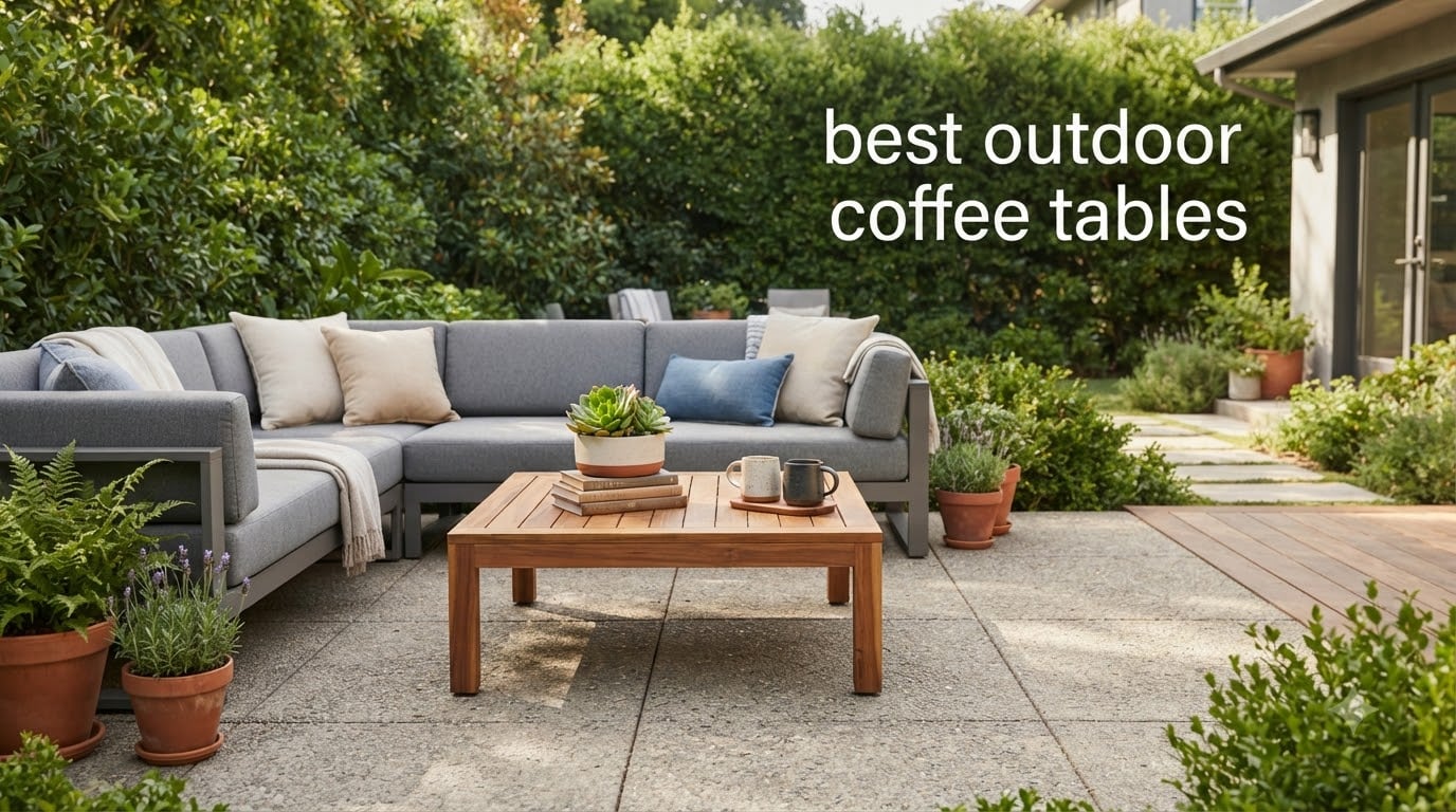 best outdoor coffee tables