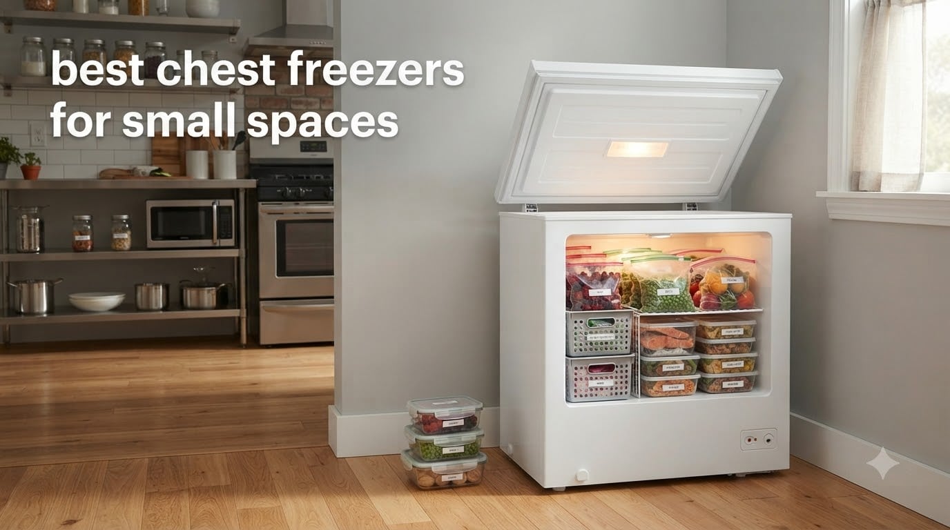 best chest freezers for small spaces