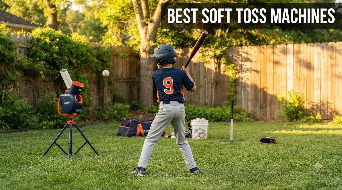 best soft toss machines