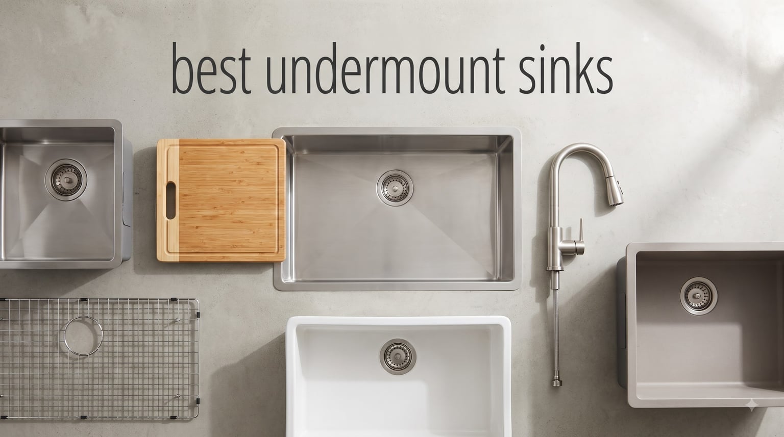 best undermount sinks