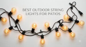 best outdoor string lights for patios