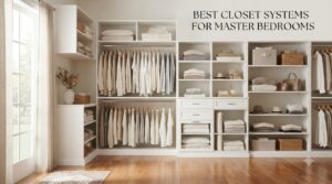 best closet systems for master bedrooms