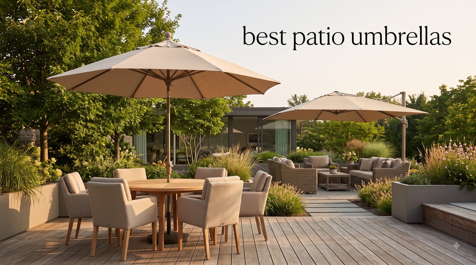 best patio umbrellas