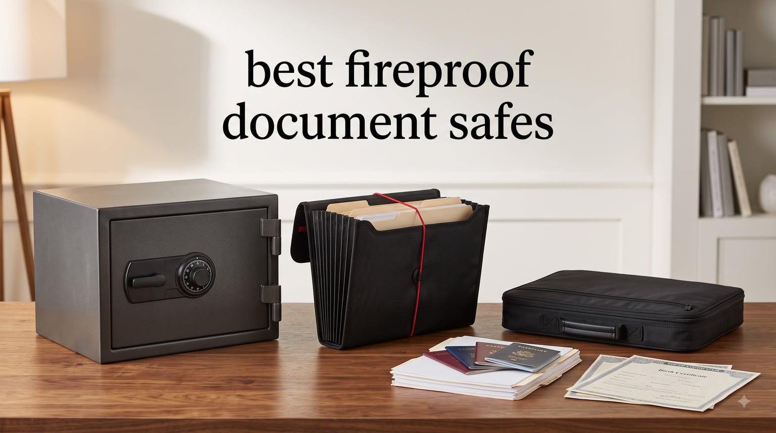 best fireproof document safes