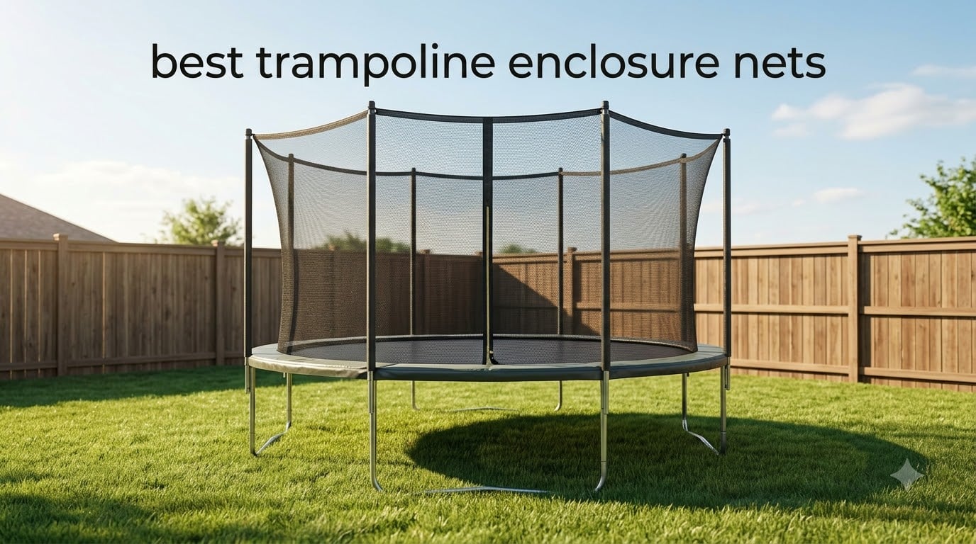 best trampoline enclosure nets