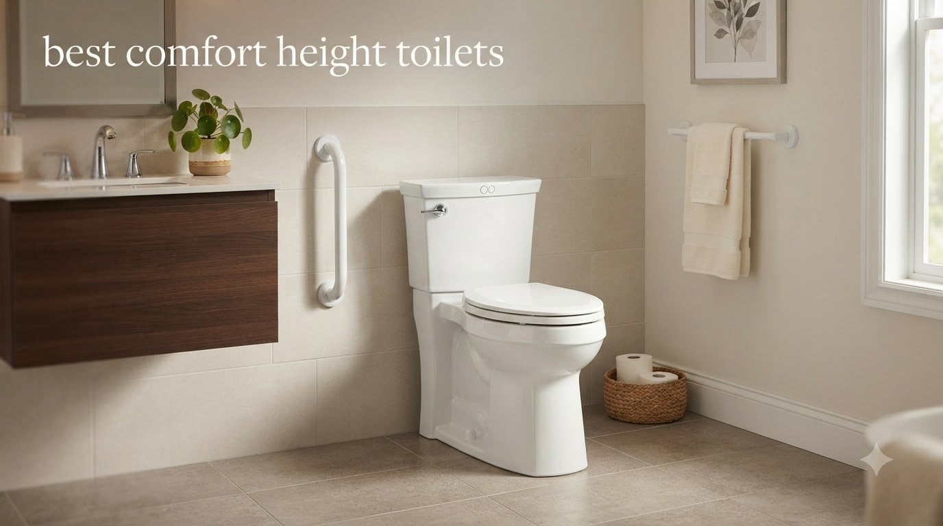 best comfort height toilets