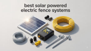 best solar powered electric fence systems