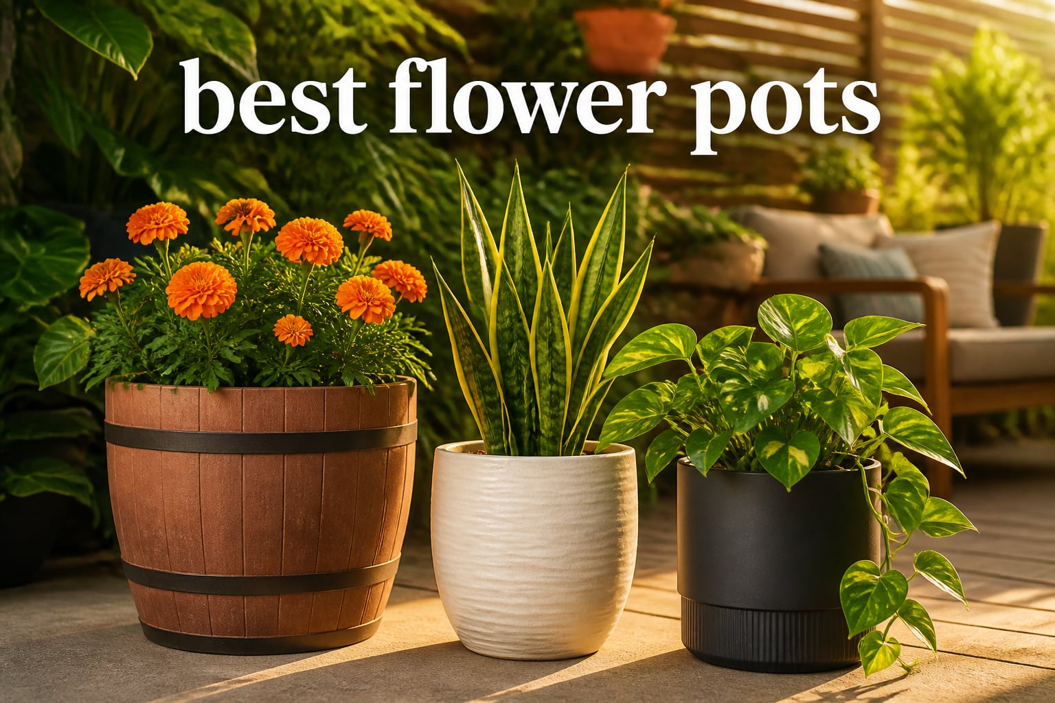 best flower pots