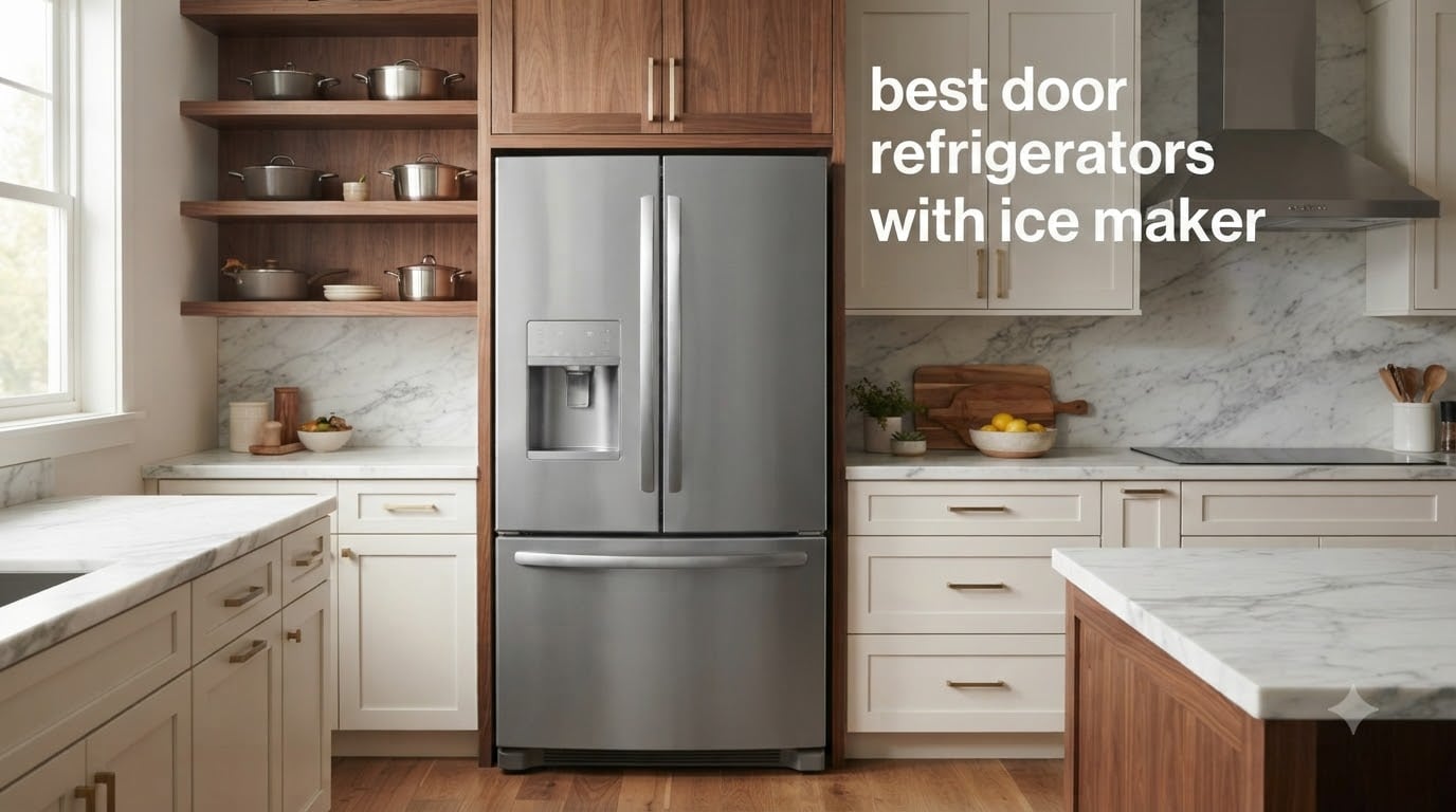 best door refrigerators with ice maker