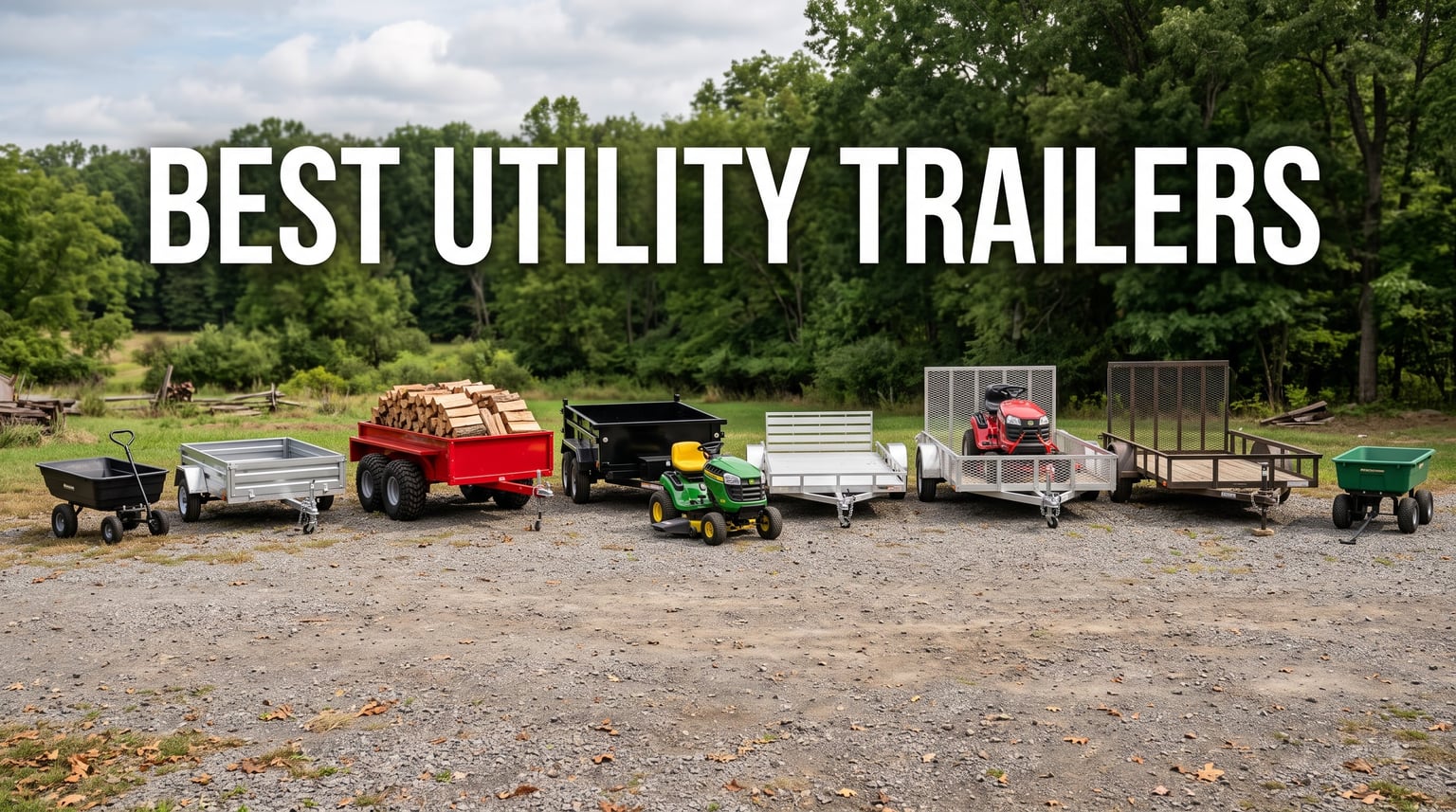 best utility trailers