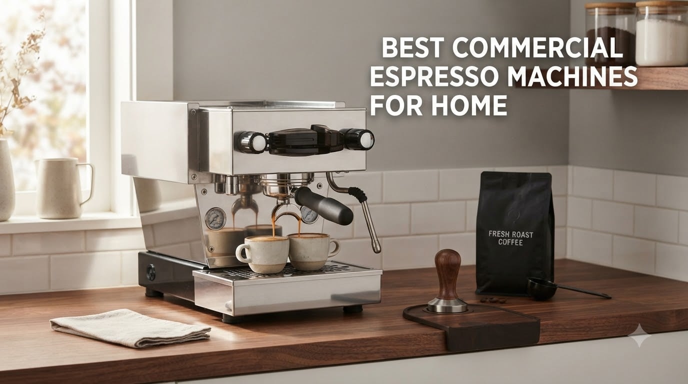 best commercial espresso machines for home