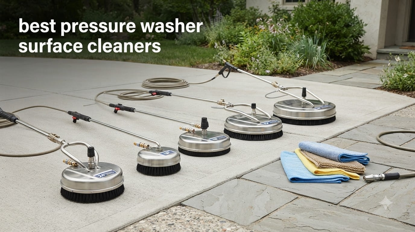 best pressure washer surface cleaners