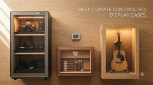 best climate controlled display cases