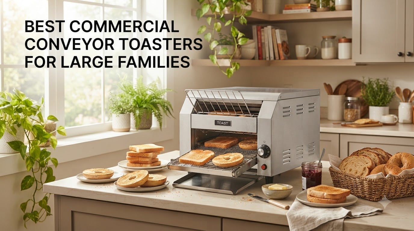 best commercial conveyor toasters for large families