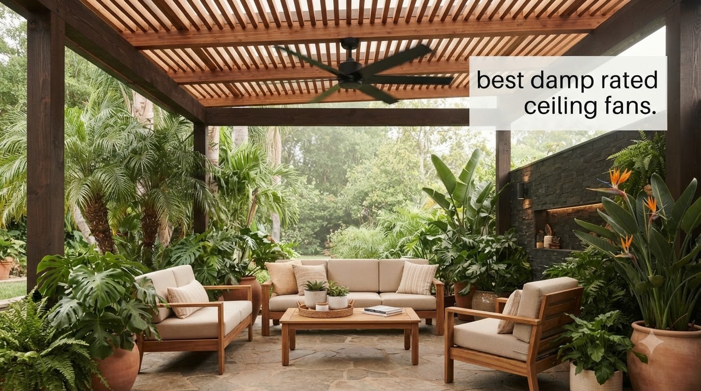 best damp rated ceiling fans