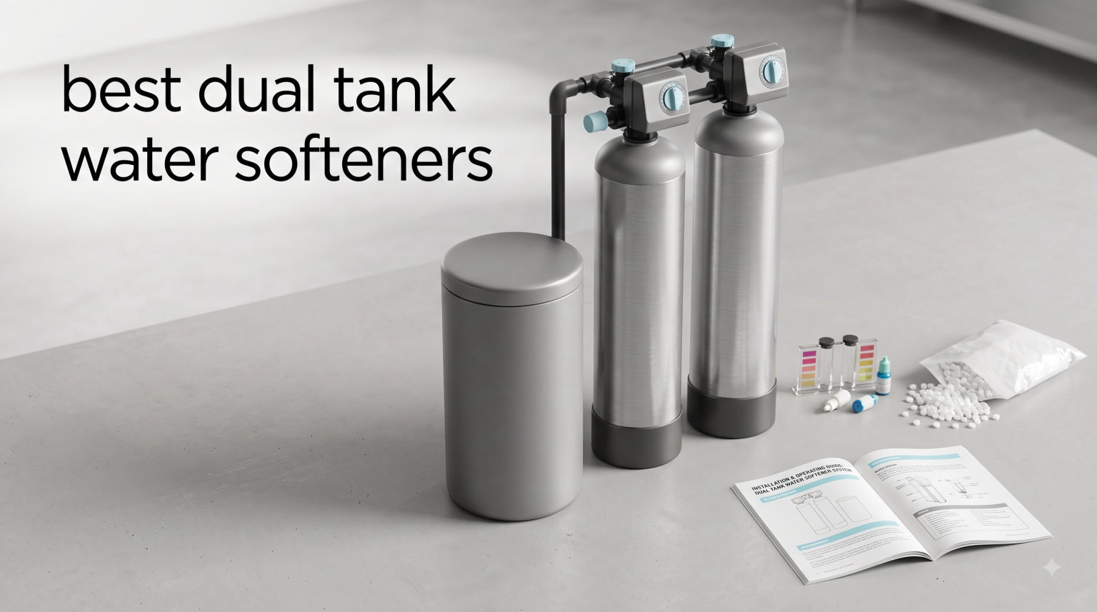 best dual tank water softeners