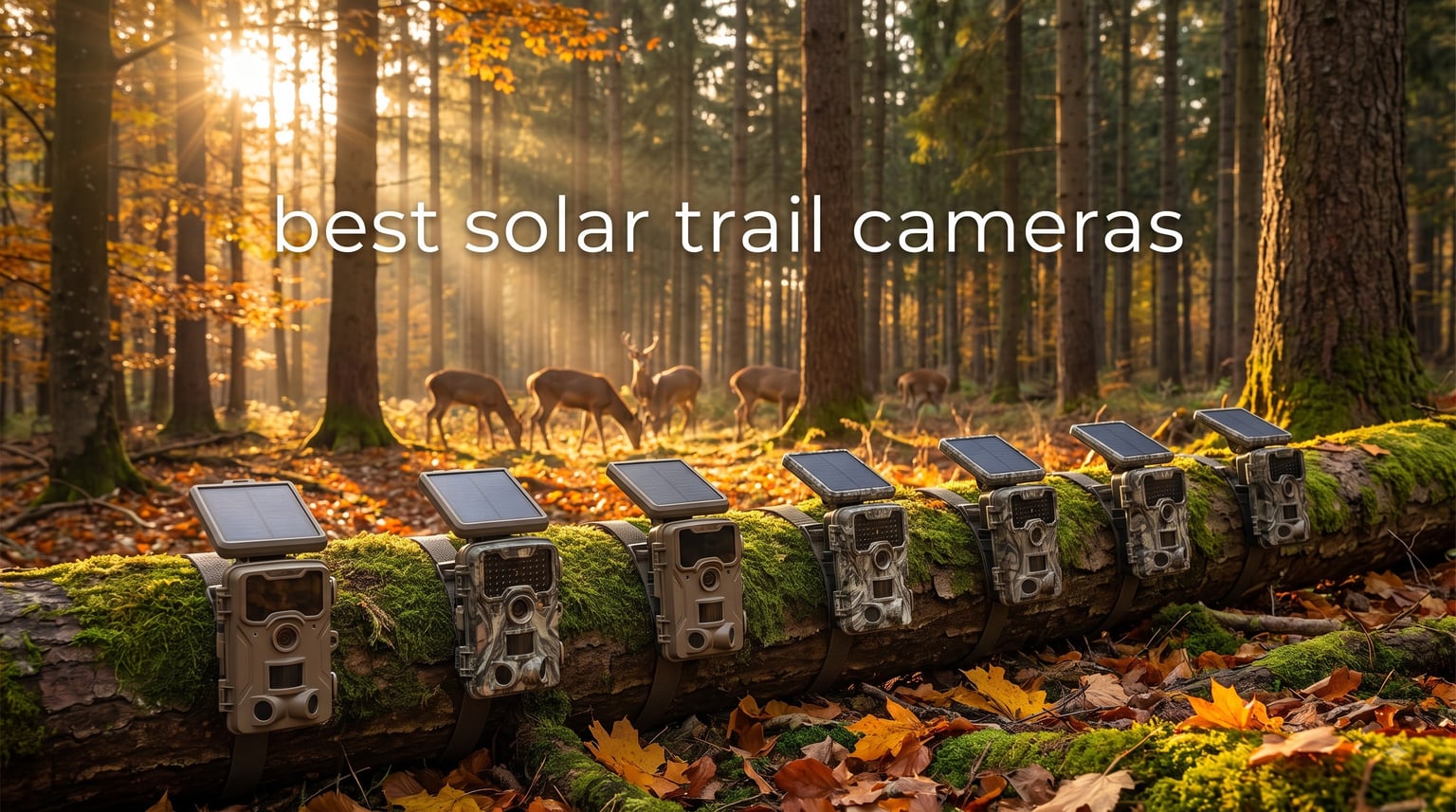 best solar trail cameras
