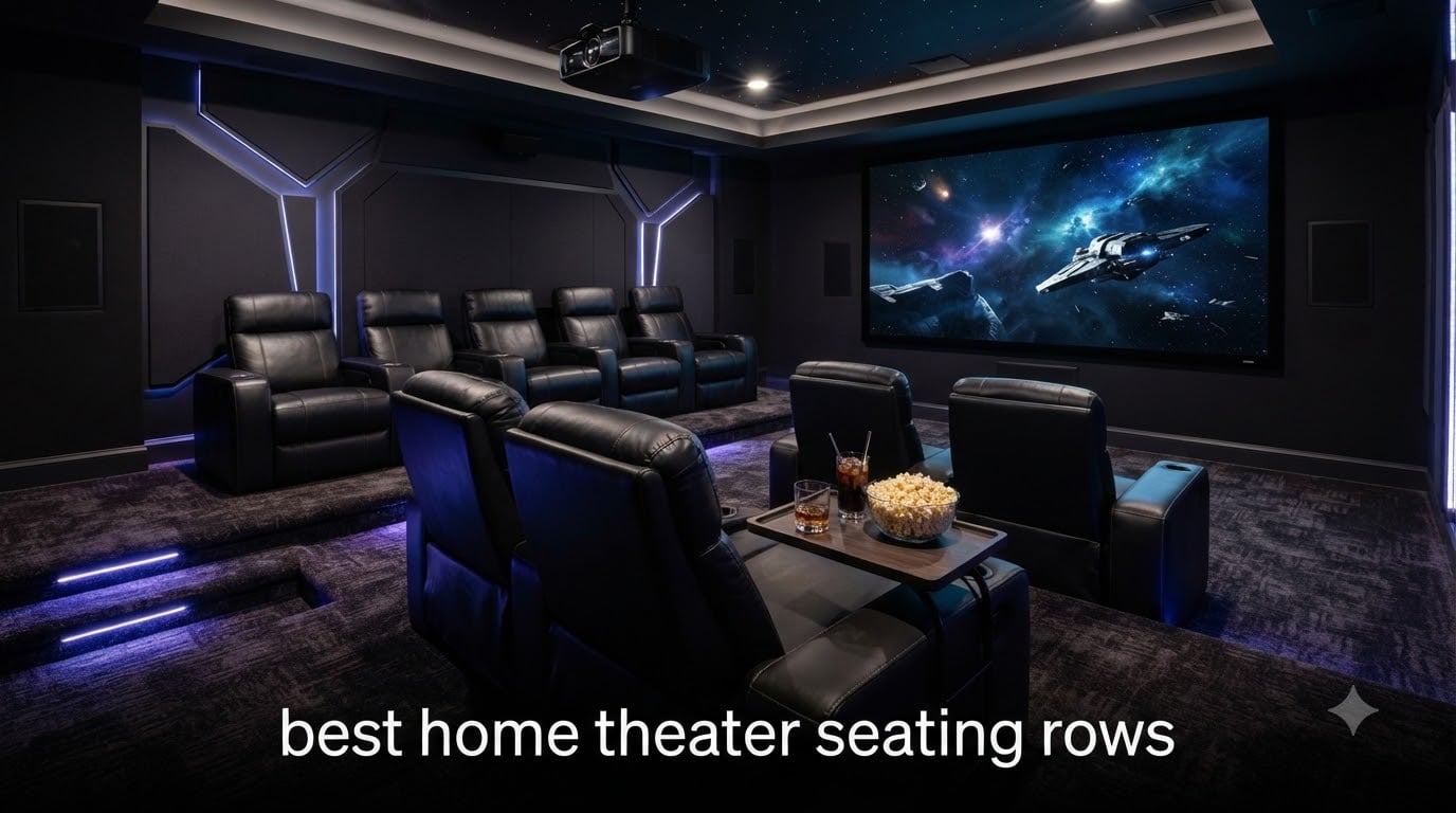 best home theater seating rows