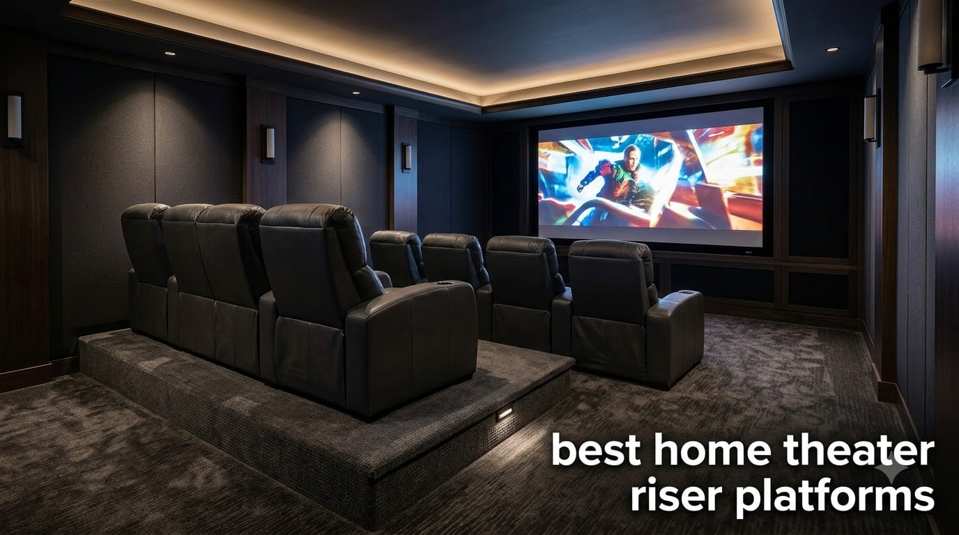 best home theater riser platforms