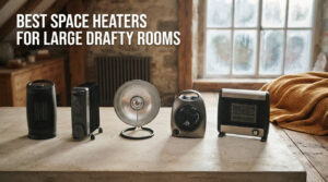 best space heaters for large drafty rooms