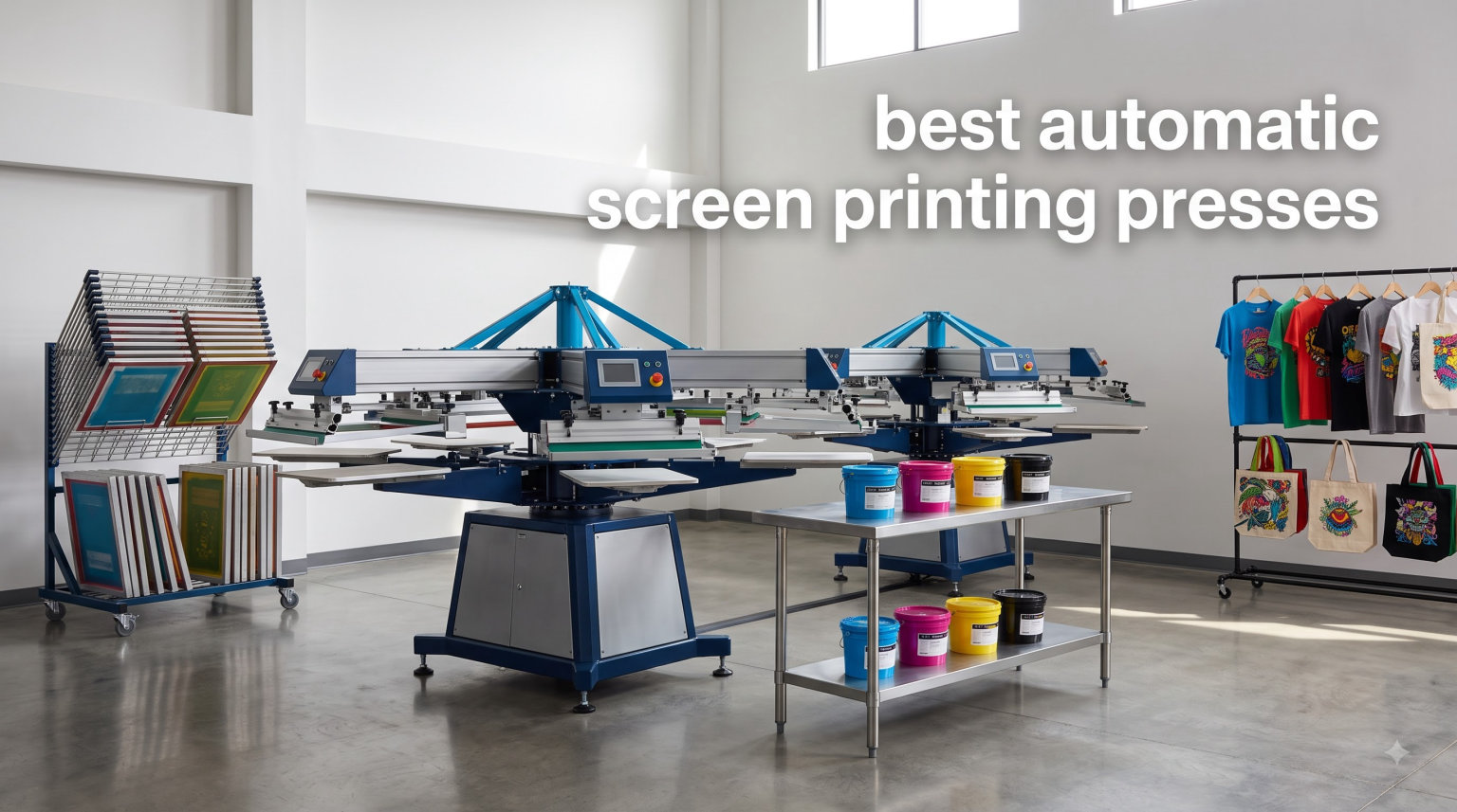 best automatic screen printing presses