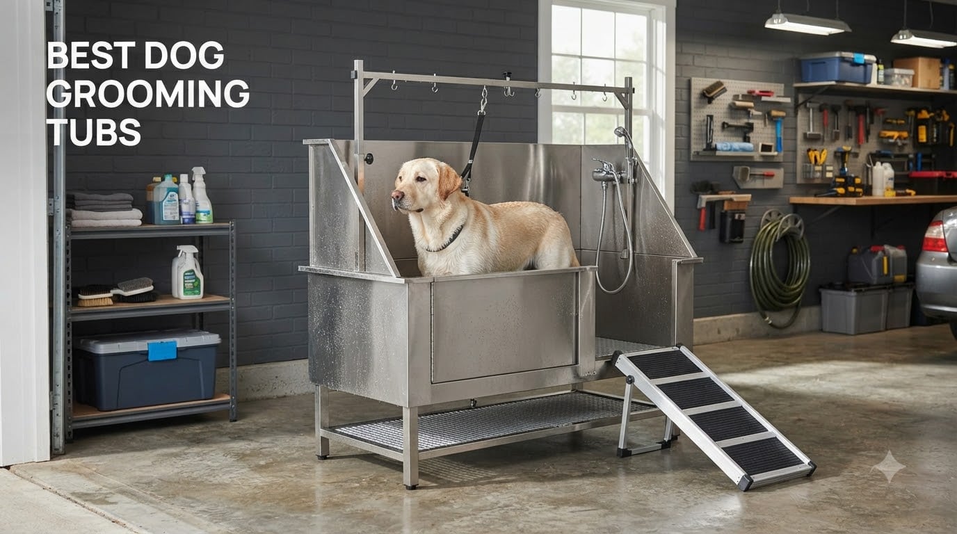 best dog grooming tubs