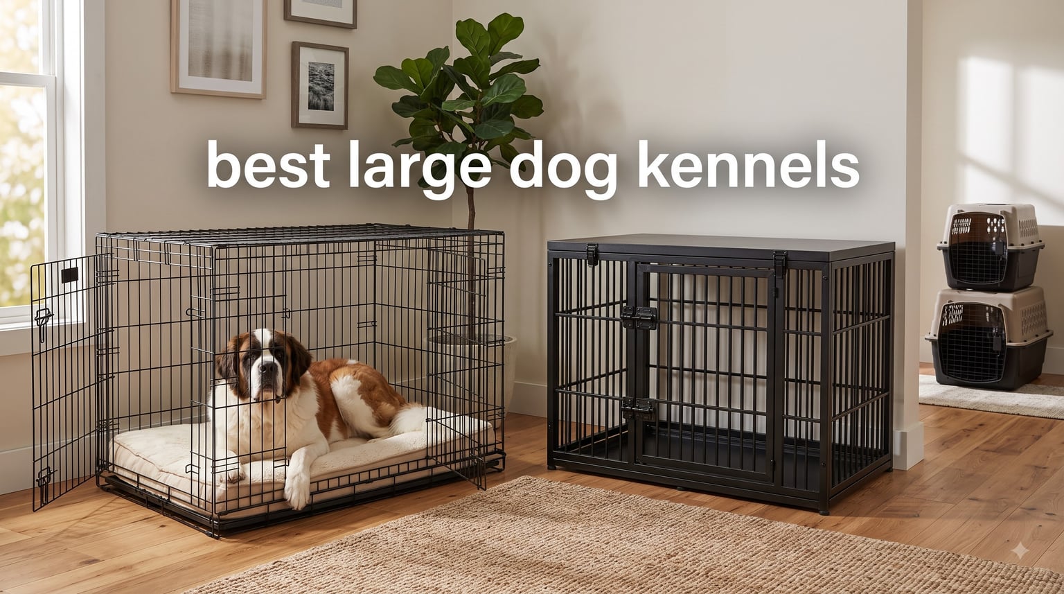 best large dog kennels
