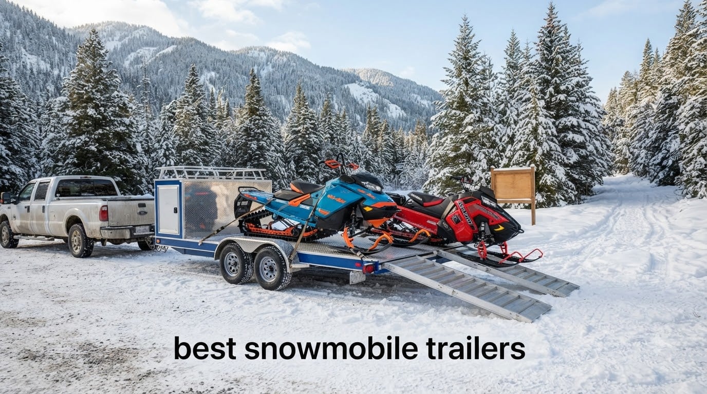 best snowmobile trailers