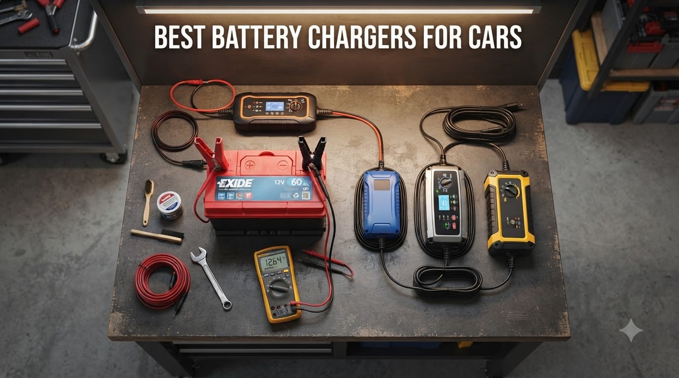best battery chargers for cars