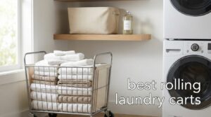 best rolling laundry carts