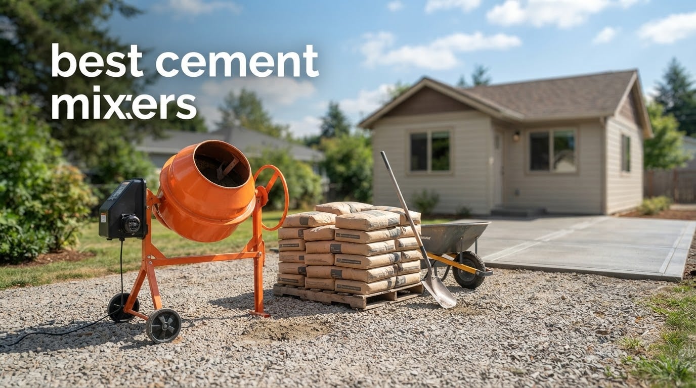best cement mixers
