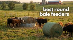 best round bale feeders
