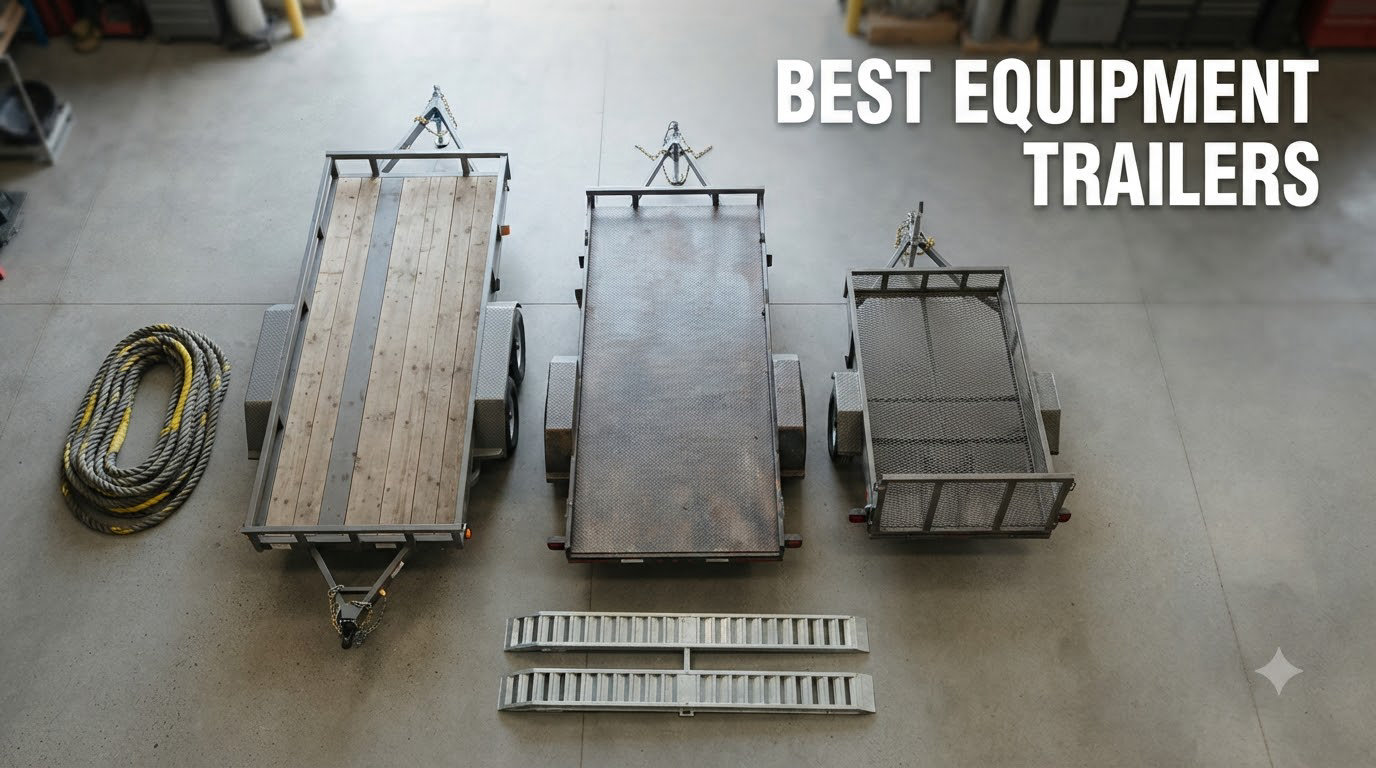 best equipment trailers