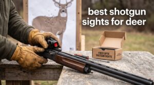 best shotgun sights for deer