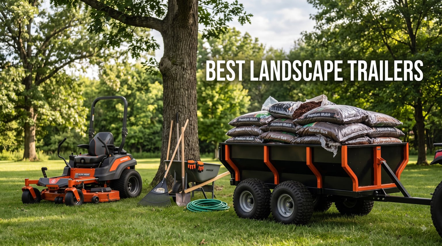 best landscape trailers