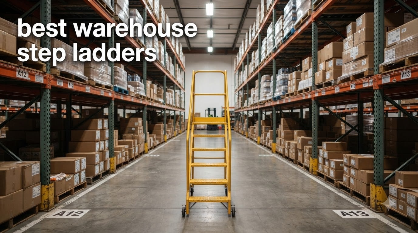 best warehouse step ladders