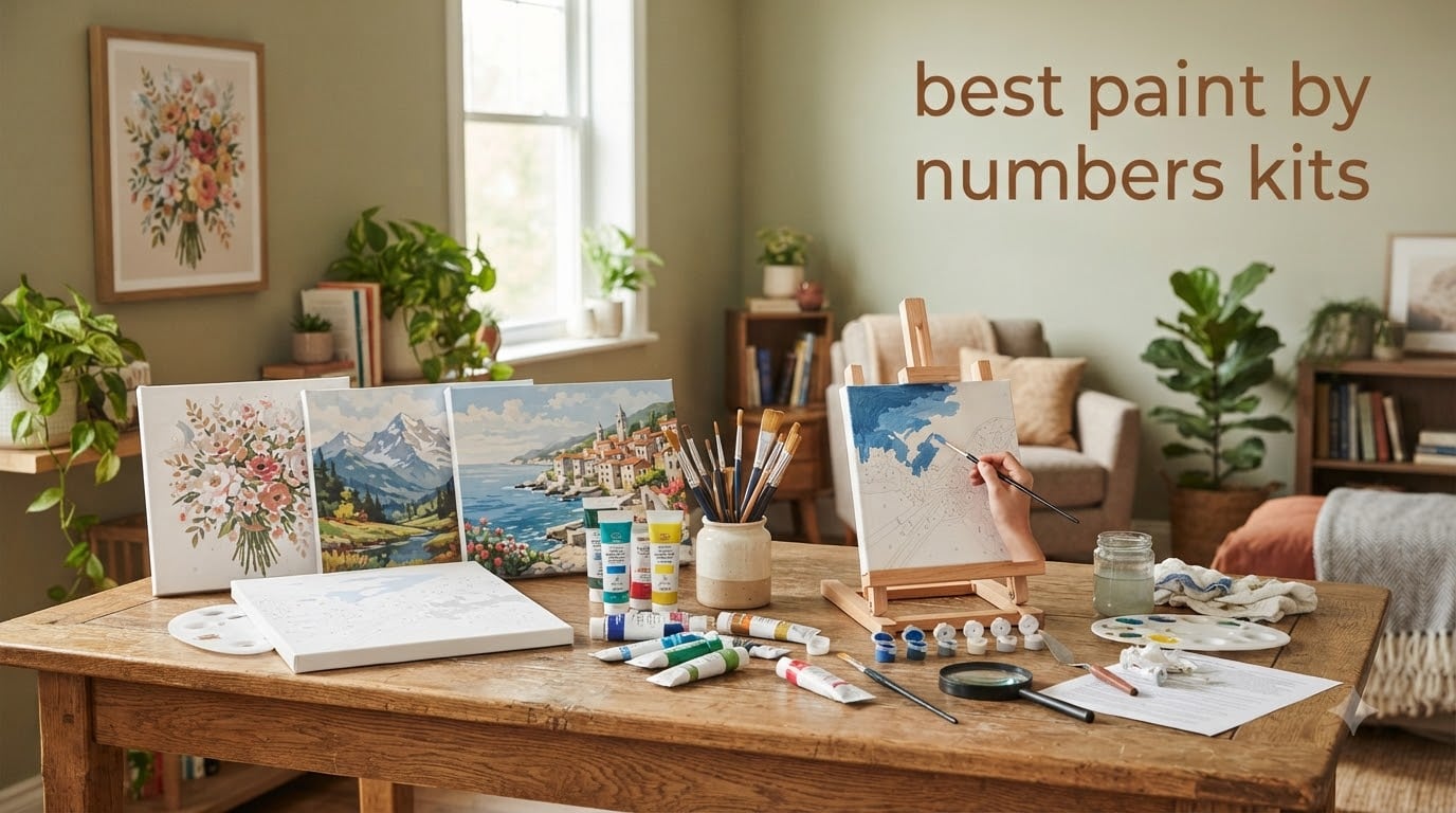 best paint by numbers kits